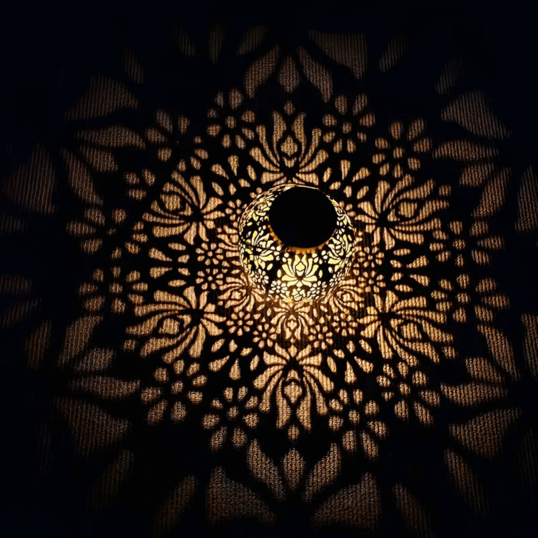 Solar Hängelampe Garten LED Außen Wasserdicht