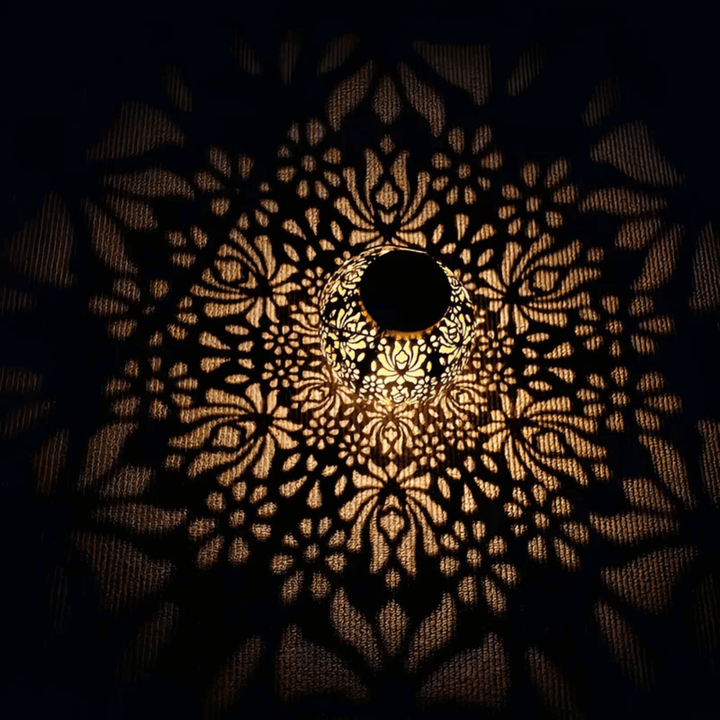 Solar Hängelampe Garten LED Außen Wasserdicht