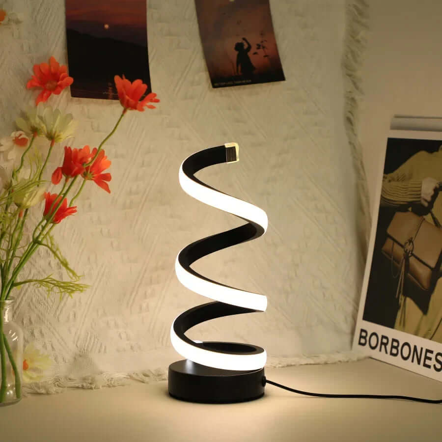 S-förmige LED Schreibtischlampe USB