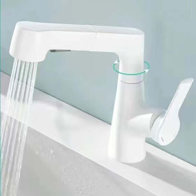 Mitigeur de lavabo avec douchette extractible