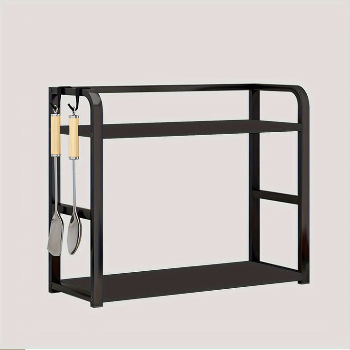 Étagère de cuisine en acier inoxydable, organiseur de support à épices