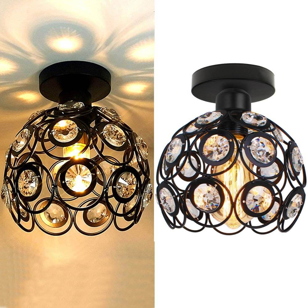 Luxuriöse Goldene Ball Deckenleuchte