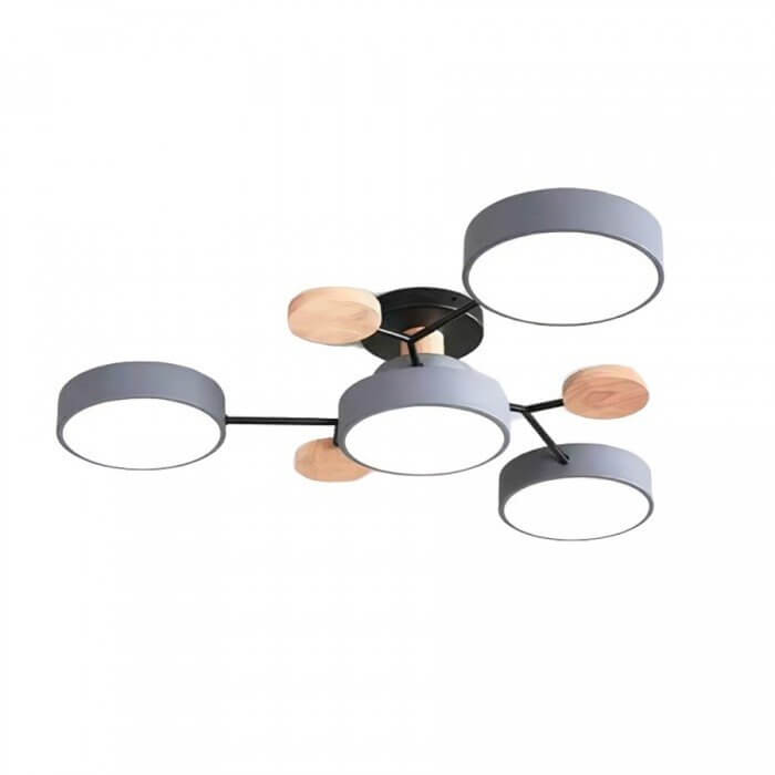Verzweigte LED-Deckenleuchte Modernes Design