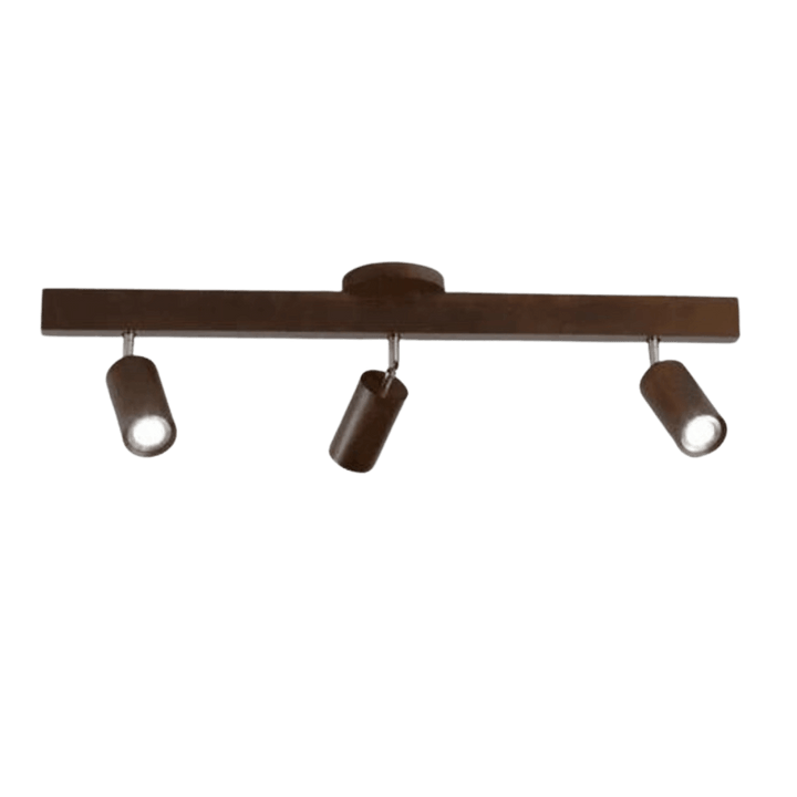 Spot de plafond orientable en bois EcoLux