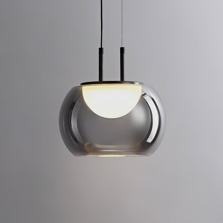 Suspension Halo moderne, 3 lumières