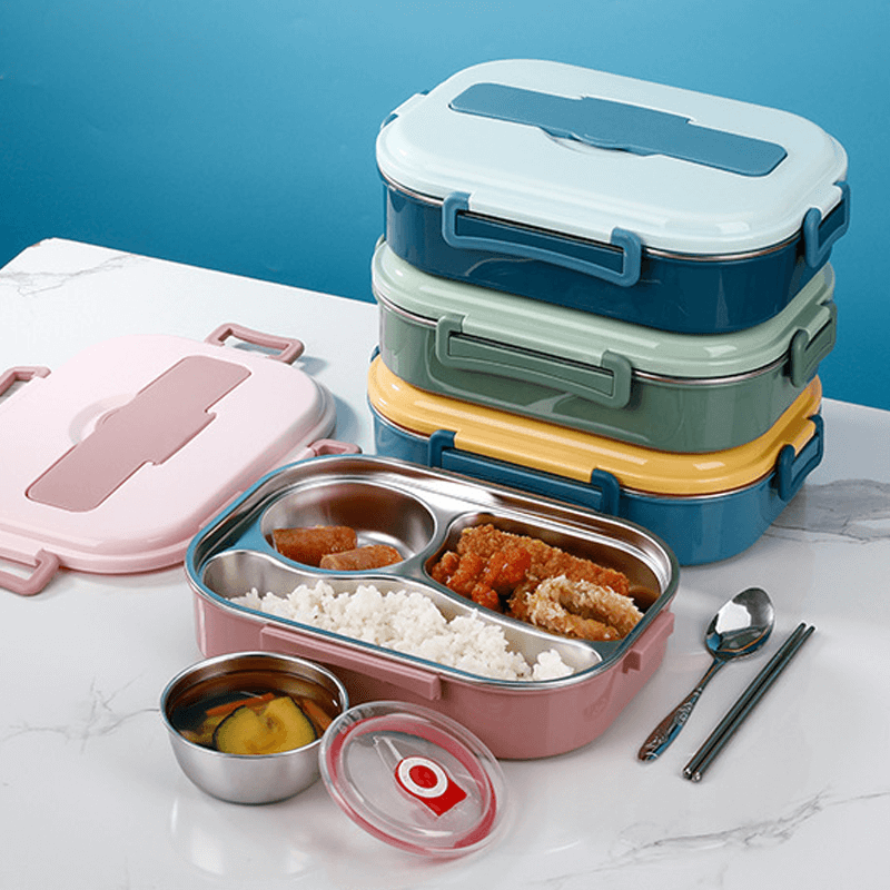 Thermo-Lunchbox Edelstahl - Warmhaltebox
