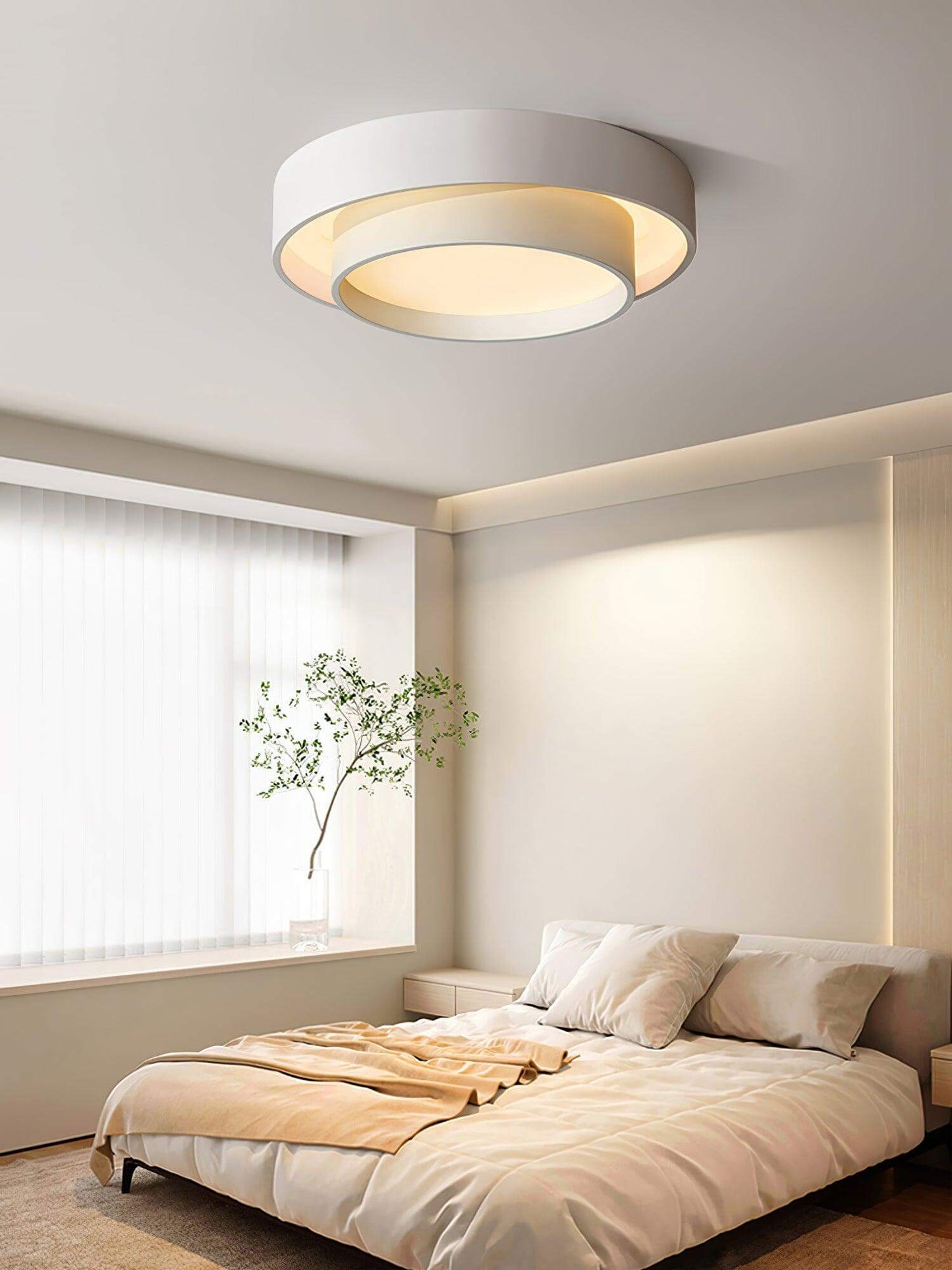 Moderne LED Deckenleuchte - rund