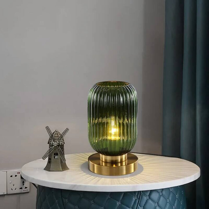 Lampe de table en cristal moderne
