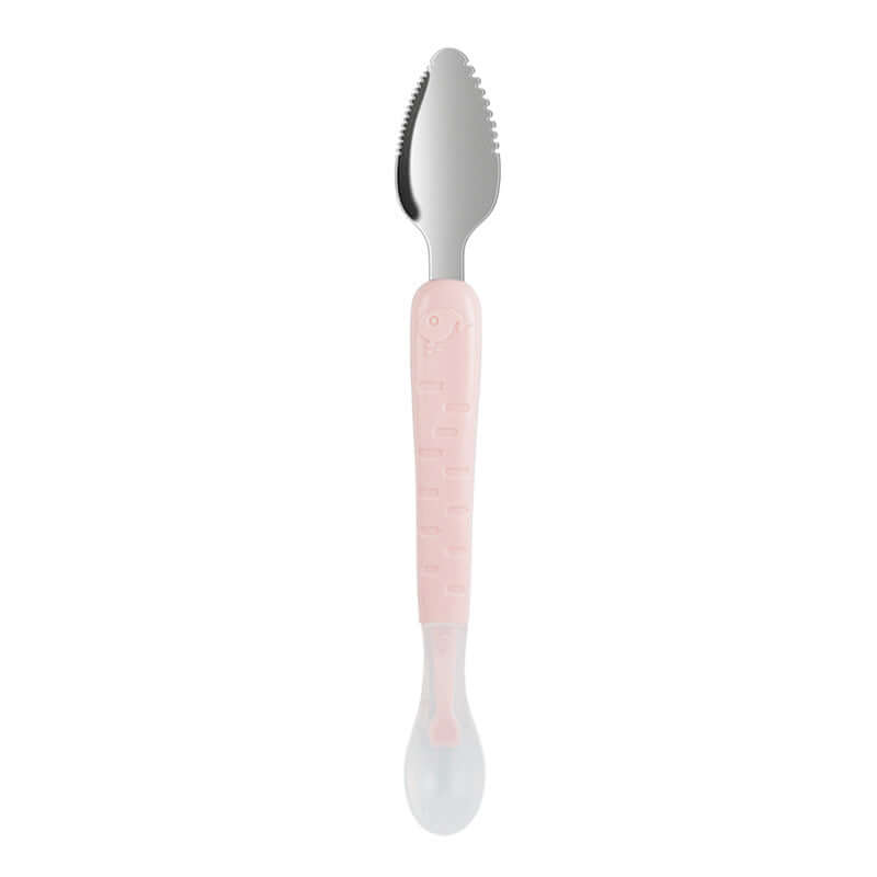 Lot de 2 cuillères en silicone pour bébé - Alimentation douce et sûre