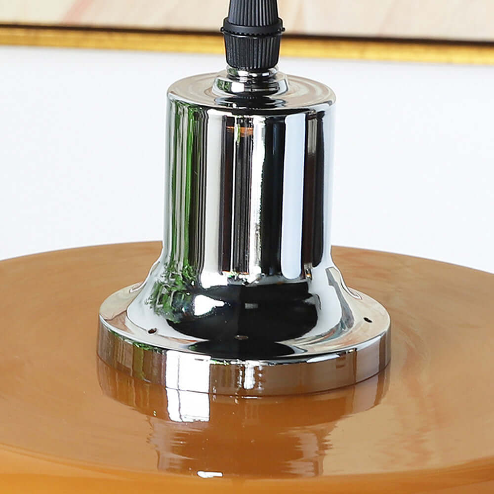 Suspension en verre café style Bauhaus