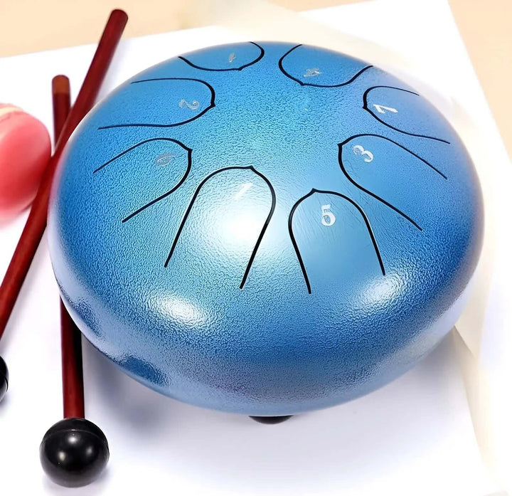 Entspannungstrommel aus Stahl - Regenklänge