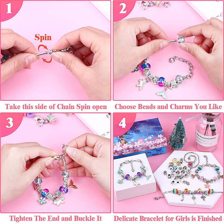 DIY Armband-Set - Glitzernde Kreationen