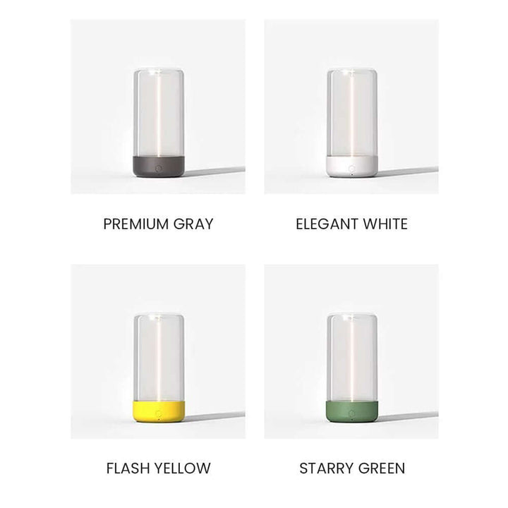 Mini lampe de table magnétique à LED avec lumière d'ambiance