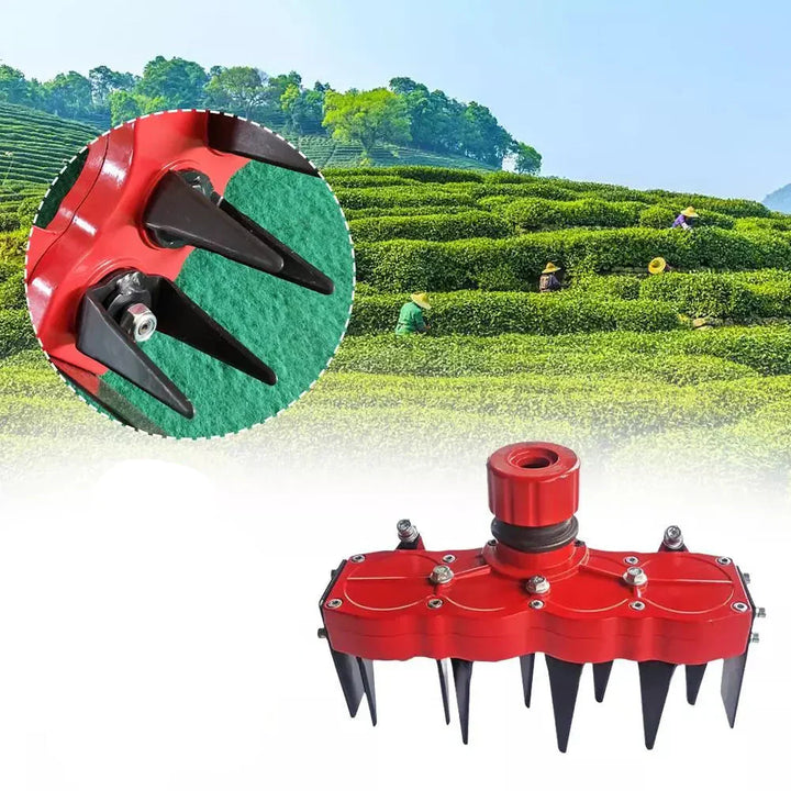 Effizienter Unkrautentferner Kopfaufsatz für Gartenpflege, aus langlebigem Material, entfernt Unkraut tief und schonend.