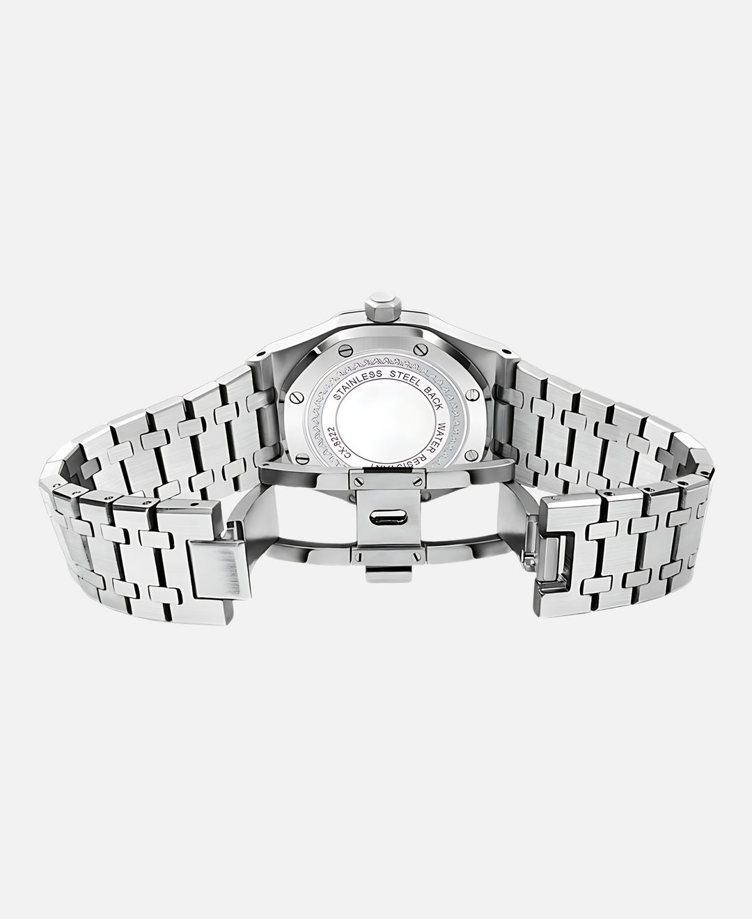 "Elegante Herren Armbanduhr, 41mm Edelstahl, zeitloses Design, minimalistisches Zifferblatt, kratzfest und wasserdicht."