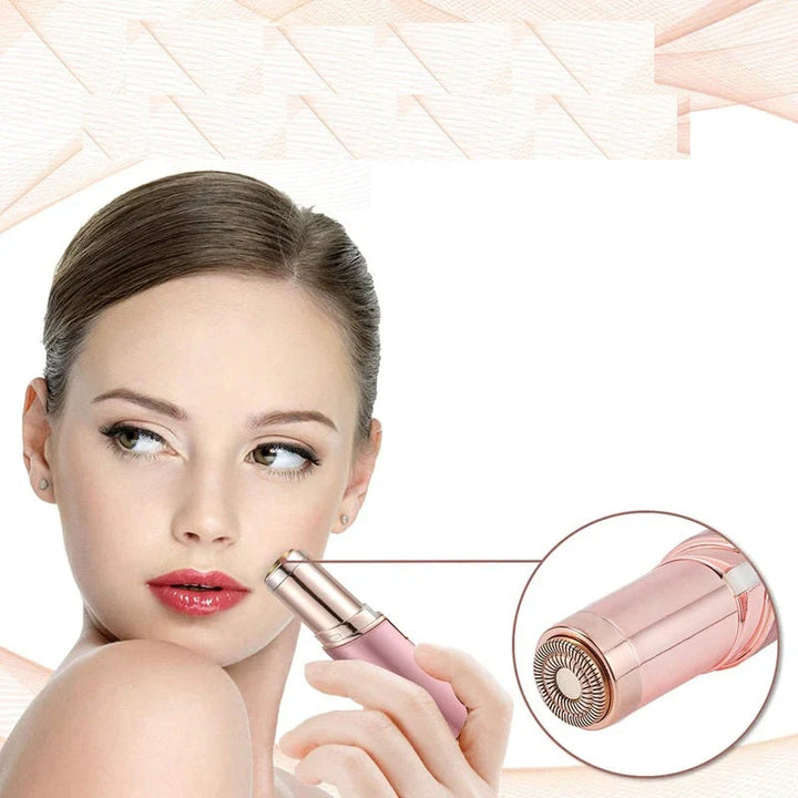 "Eleganter, kabelloser Epilierer für Frauen, wiederaufladbar, für sanfte Haarentfernung und seidig glatte Haut."