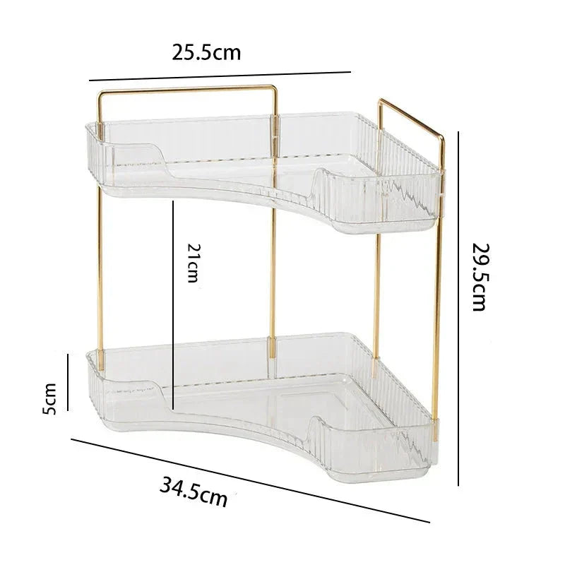 "Elegantes Metall-Eckregal mit minimalistischer Ästhetik, ideal zur stilvollen Aufbewahrung und Raumnutzung in kleinen Ecken.