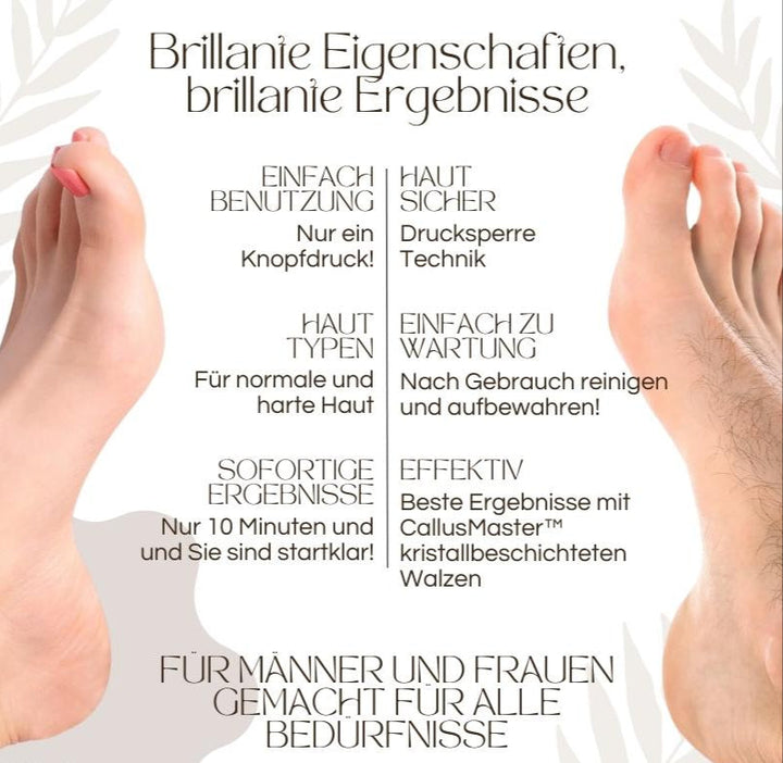 Elektrischer Hornhautentferner mit LED-Licht, ergonomischem Design, wasserdicht; perfekt für glatte Füße und einfache Handhab