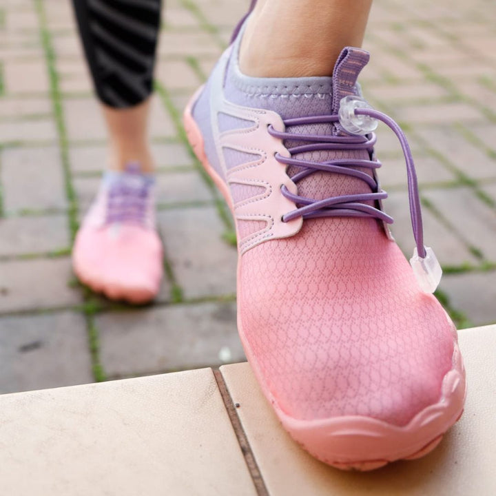 "Ergonomische Barfußschuhe, ultraleicht, flexibel, wasserdicht mit rutschfester Sohle in grauer Farbe"