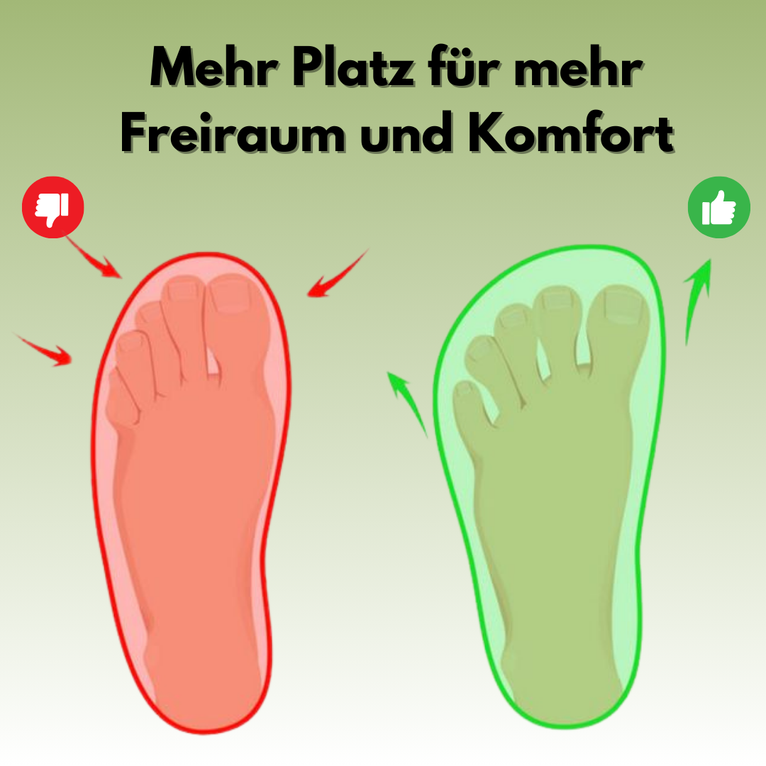 "Ergonomische Hallux Valgus Leder-Barfußschuhe in Braun, ideal für Schmerzfreiheit dank breitem Zehenraum und druckfreier Pas
