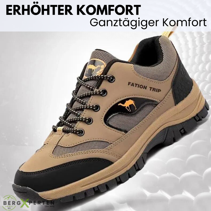 "Ergonomische Komfortschuhe, atmungsaktiv, rutschfeste Sohle, ideal für Alltag und Sport, fördern schmerzfreies Gehen."