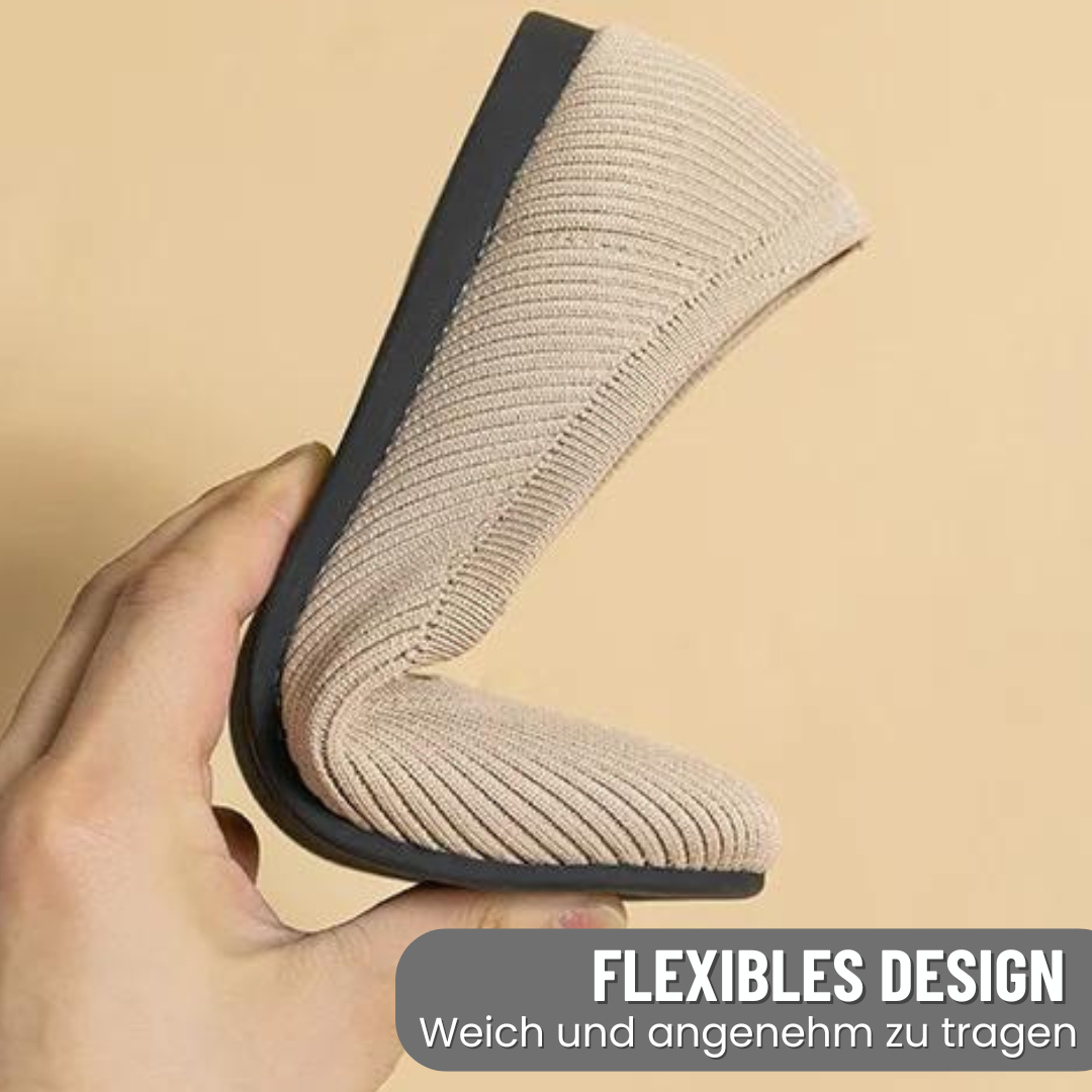 "Ergonomische rutschsichere Ballerinas mit eleganter Optik, EVA-Material und rutschfester Sohle für optimalen Komfort."