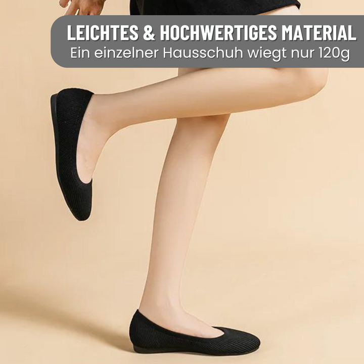 "Ergonomische rutschsichere Ballerinas mit eleganter Optik, EVA-Material und rutschfester Sohle für optimalen Komfort."