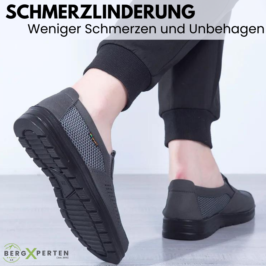 "Ergonomischer atmungsaktiver Unisex-Schuhe mit orthopädischer Sohle und breitem Zehenraum für hohen Tragekomfort"