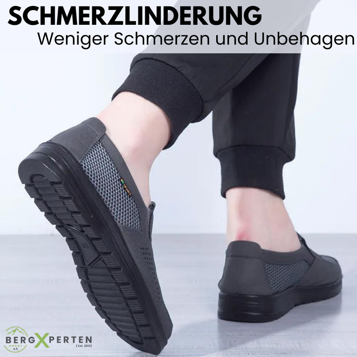 "Ergonomischer atmungsaktiver Unisex-Schuhe mit orthopädischer Sohle und breitem Zehenraum für hohen Tragekomfort"