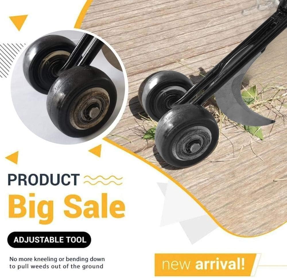 Ergonomischer, leichter Unkrautentferner, entfernt Unkraut samt Wurzeln, benutzerfreundlich, robustes Design für Gartenarbeit