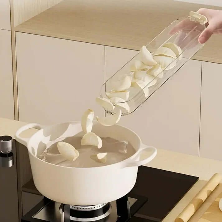 Stapelfähige Frischhaltebox mit Deckel - FridgeStack