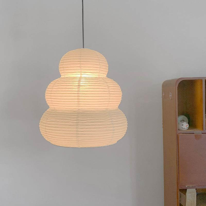 Lampe suspendue en papier de riz 40cm