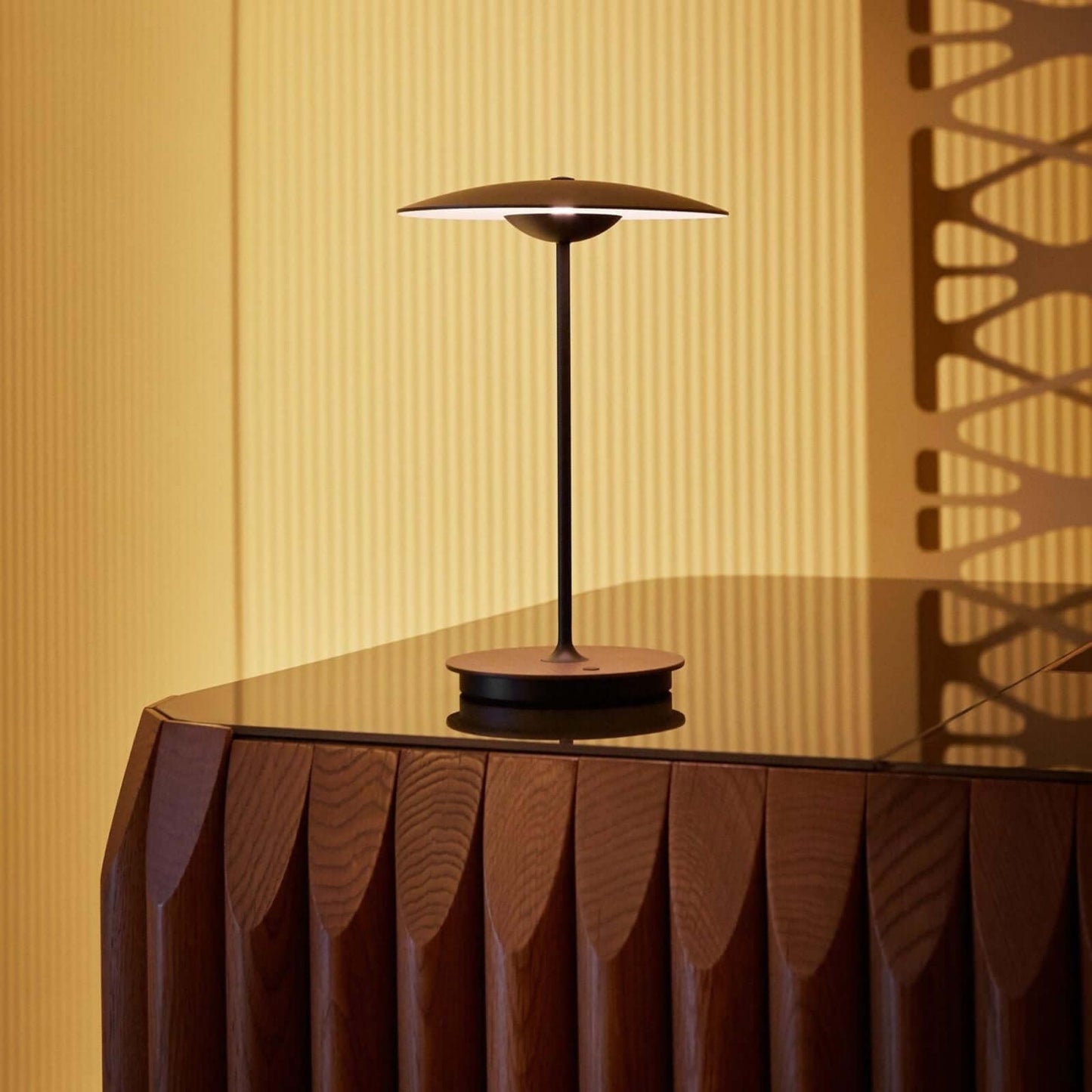 Designer Tischleuchte Modern LED 35cm
