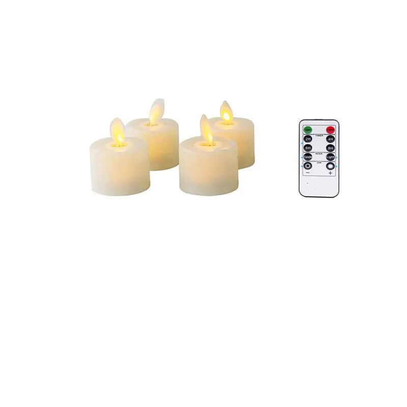 LED Kerzenset mit beweglichem Docht