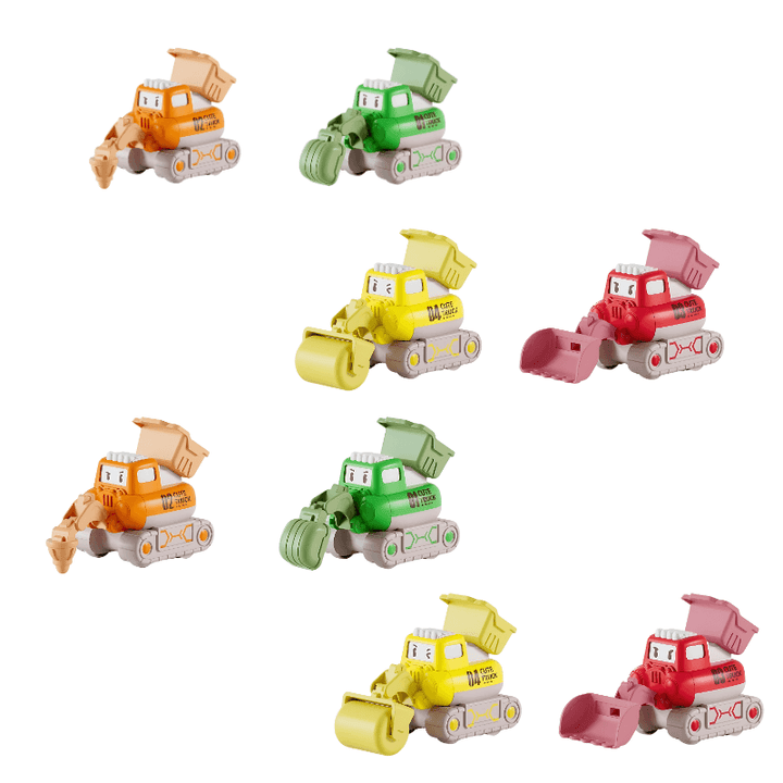 Kinder Spielzeug Baufahrzeuge Set – Mini-Bagger & Co.