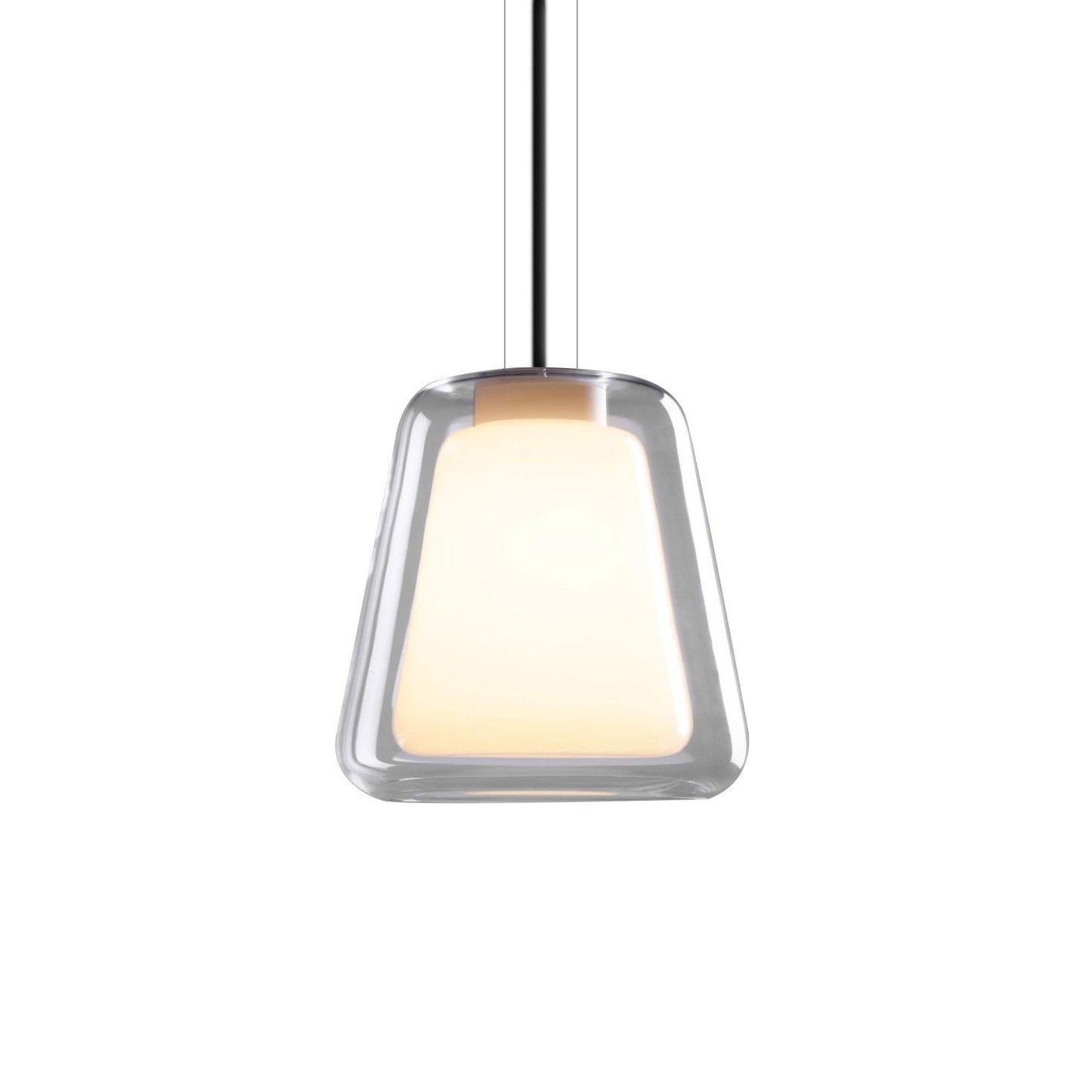 Moderne Glas-Pendelleuchte