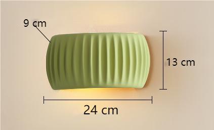 Applique en résine nervurée style Art Déco