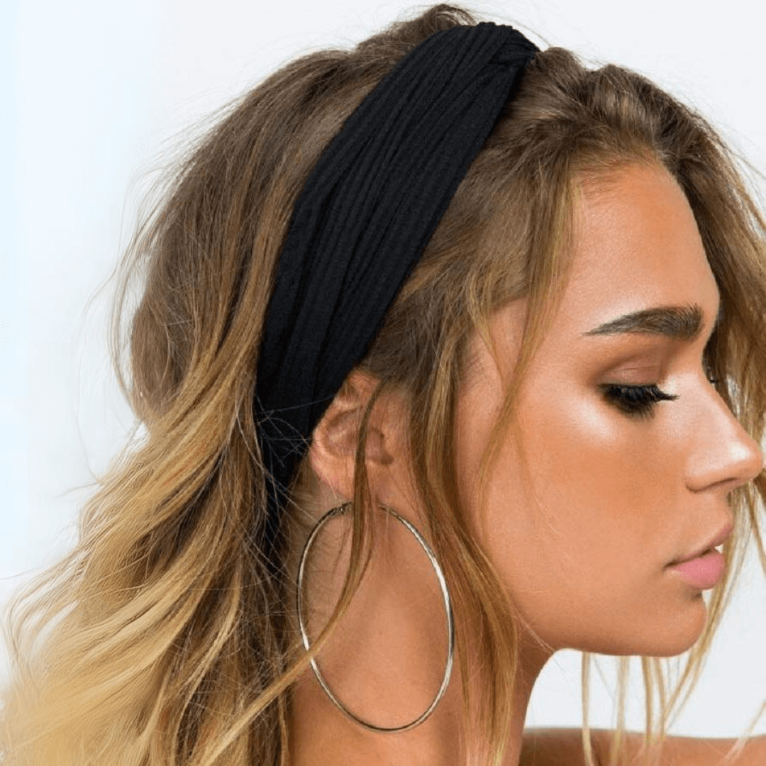 Boho Twist Haarband: Elastisch & Trendig