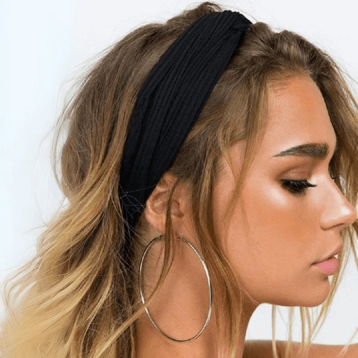 Boho Twist Haarband: Elastisch & Trendig