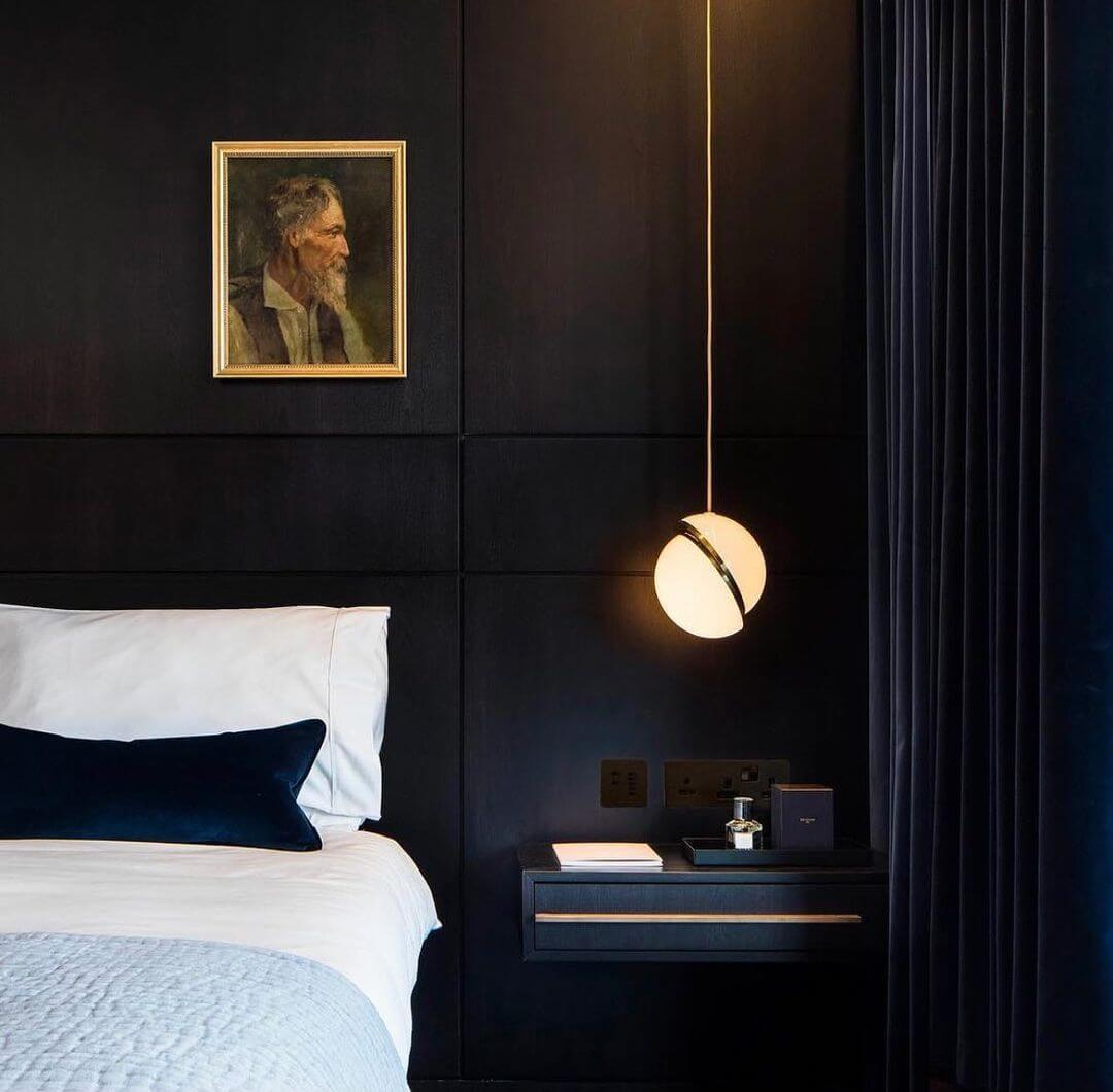 Suspension en forme de lune Design moderne