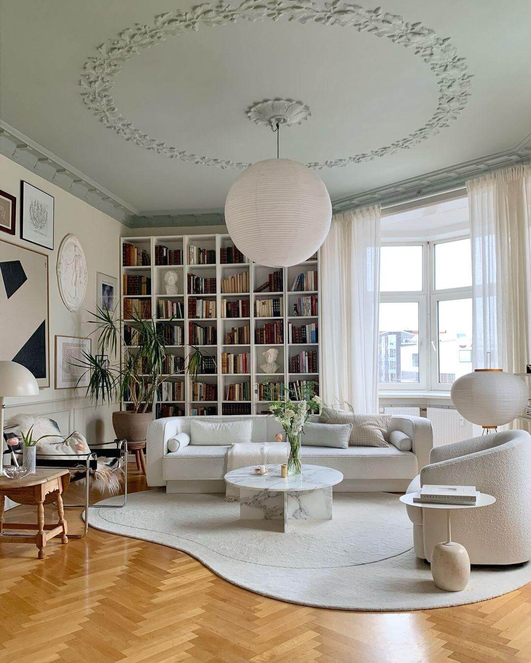 Lampe suspendue en papier - différentes tailles