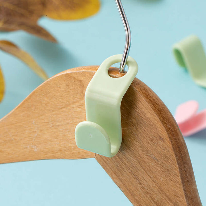 Organisateur de cintres - crochet gain de place pour plus d'ordre