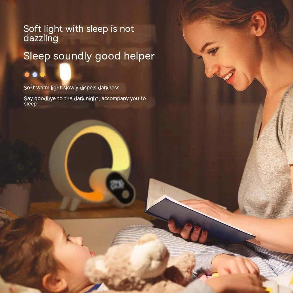 Lampe de chevet intelligente avec changement de couleur et sons