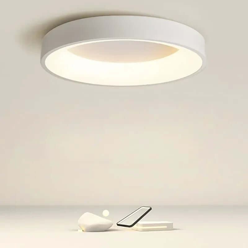 Plafonnier LED rond de style nordique