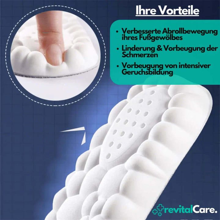 Semelles confort 4D - semelles ergonomiques