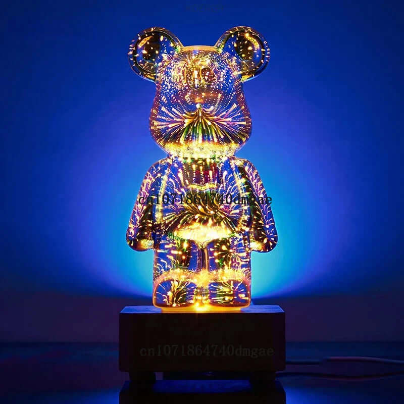 3D-Feuerwerk-Projektionslampe Bär