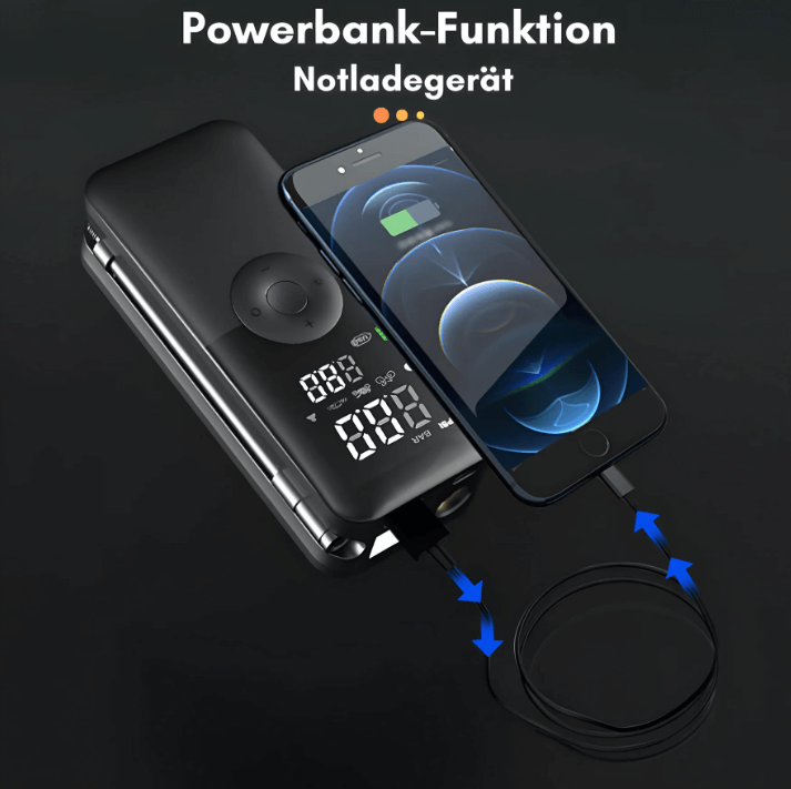 Mini pompe portable avec affichage numérique