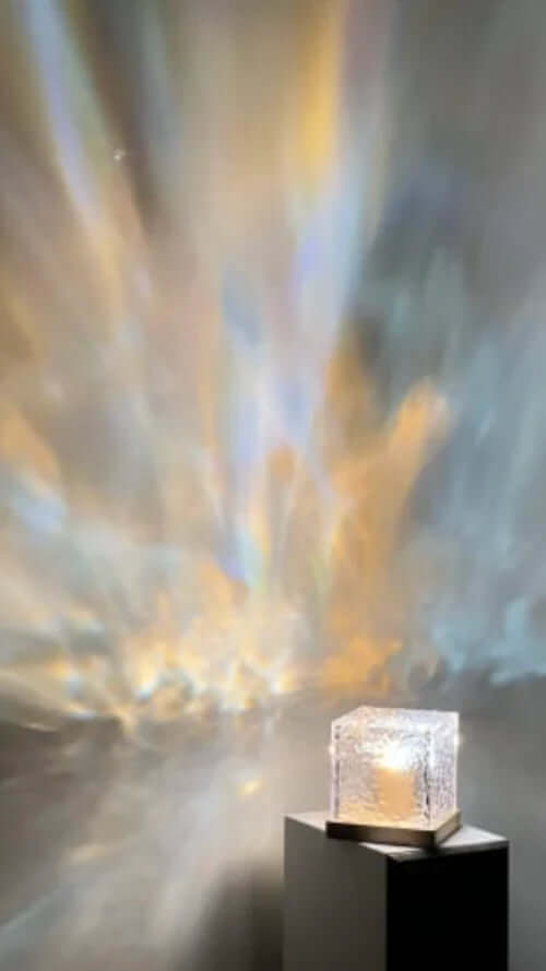 Lampe projecteur d'aurores boréales LED 16 couleurs