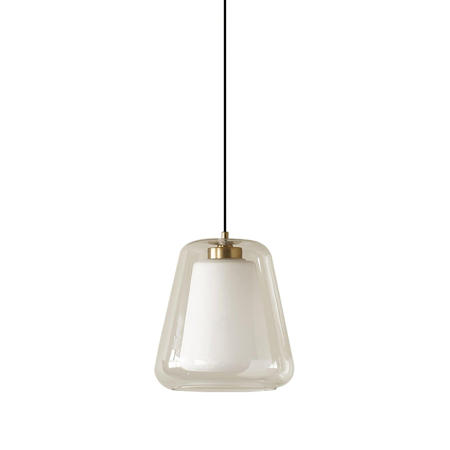 Moderne Glas-Pendelleuchte