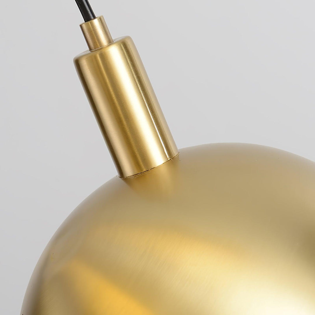 Suspension élégante - design verre métal